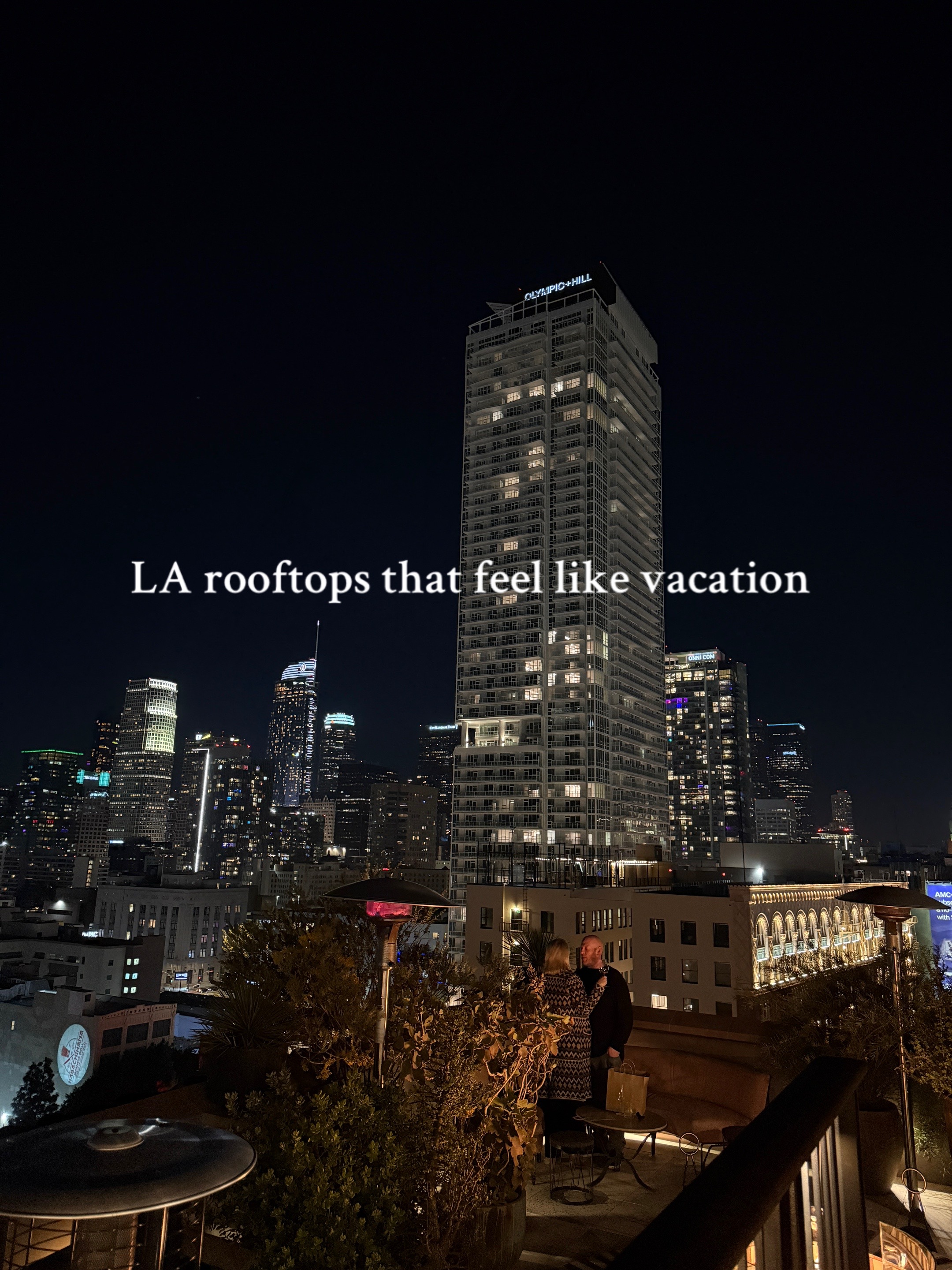 A rooftop dining story from Double Tap'd
